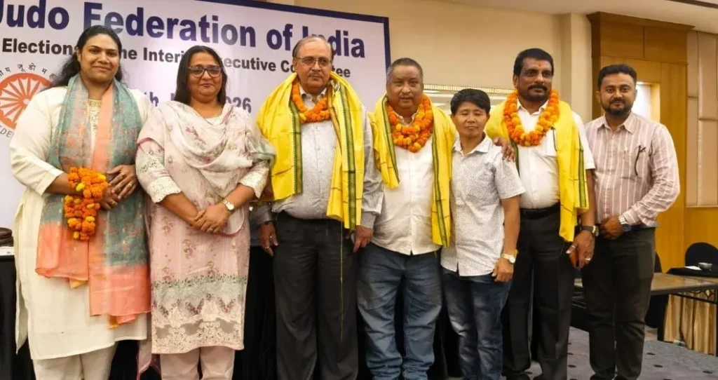 जूडो फेडरेशन ऑफ इंडिया की अंतरिम कार्यकारिणी समिति के चुनाव परिणाम संबंधी आधिकारिक सूचना।