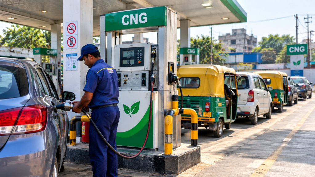 कानपुर में CNG की नई कीमत 98.31 रुपये प्रति किलो, 29 अगस्त से लागू बढ़े दाम