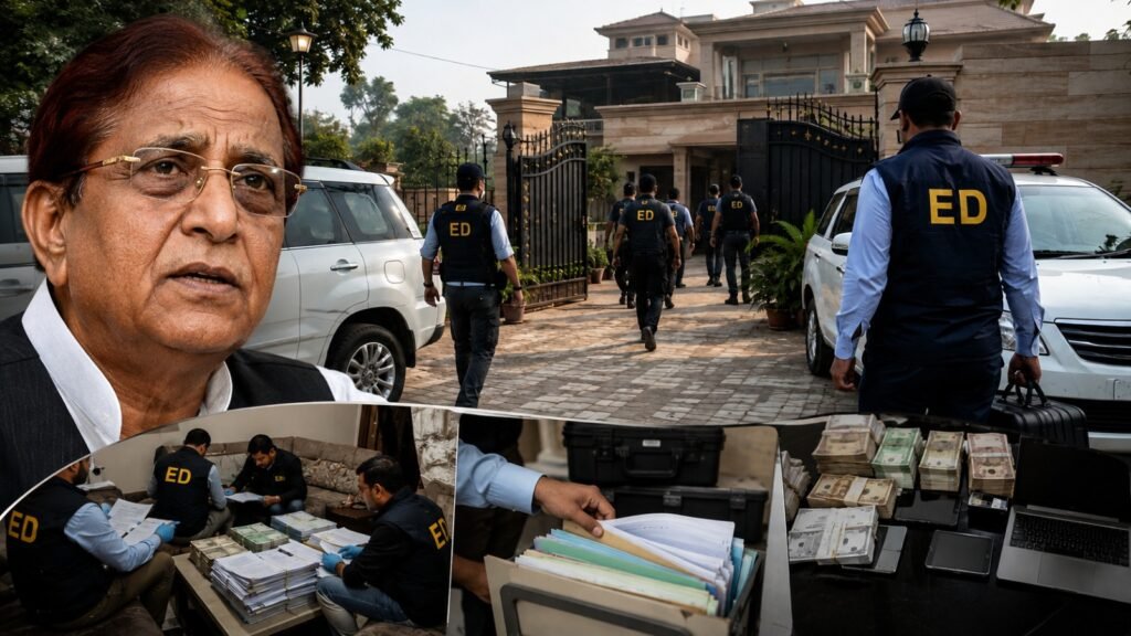 आजम खां से जुड़े जौहर ट्रस्ट और जौहर यूनिवर्सिटी पर ED की छापेमारी