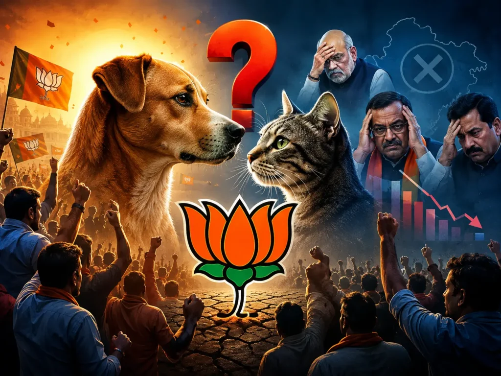 बिहार के बांकीपुर और मध्य प्रदेश के दतिया उपचुनावों के बाद भाजपा की संगठनात्मक रणनीति पर राजनीतिक विश्लेषण।