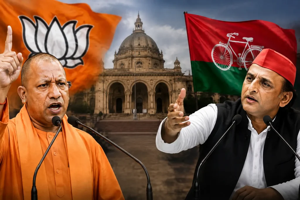 सनातन मुद्दे पर भाजपा ने समाजवादी पार्टी और अखिलेश यादव पर राजनीतिक हमला बोला।