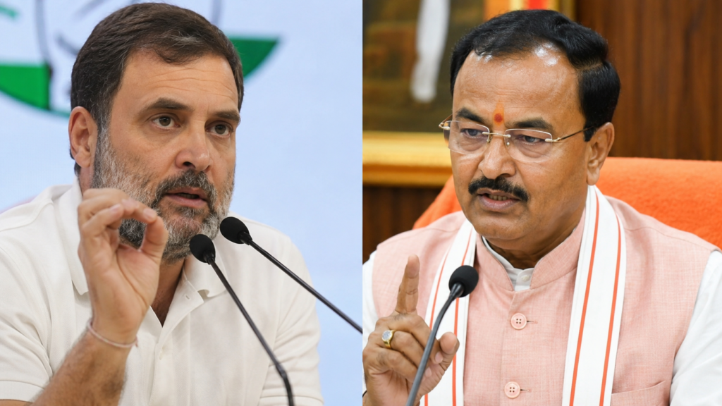 राहुल गांधी की जाति जनगणना पर केशव मौर्य का पलटवार - OBC कॉलम और जाति गणना की प्रक्रिया पर राहुल के सवालों का जवाब; डिप्टी सीएम बोले—कांग्रेस सत्ता में रही, तब क्यों नहीं कराई जनगणना भारत 19 लखनऊ। जाति जनगणना और OBC की अलग पहचान को लेकर राहुल गांधी के ताजा सवालों पर उत्तर प्रदेश के उपमुख्यमंत्री केशव प्रसाद मौर्य ने तीखा पलटवार किया है। मौर्य ने कांग्रेस के लंबे शासनकाल का हवाला देते हुए कहा कि जब कांग्रेस सत्ता में थी, तब उसने जाति जनगणना क्यों नहीं कराई। अब प्रधानमंत्री नरेंद्र मोदी के नेतृत्व वाली सरकार जाति गणना कराने जा रही है तो कांग्रेस और उसके सहयोगी दल सवाल खड़े कर रहे हैं। केशव प्रसाद मौर्य ने मीडिया से बातचीत में  राहुल गांधी पर तंज कसते हुए कहा, “सूप बोले तो बोले, छलनी भी बोल रही है जिसमें बहत्तर छेद।” उनका यह बयान ऐसे समय आया है, जब राहुल गांधी जाति जनगणना की मौजूदा प्रक्रिया पर सवाल उठाते हुए OBC समुदाय की अलग और स्पष्ट गणना की मांग को लेकर सरकार पर दबाव बना रहे हैं। OBC कॉलम को लेकर राहुल गांधी का सवाल राहुल गांधी ने हाल के दिनों में जाति जनगणना की प्रक्रिया को लेकर सरकार पर सवाल तेज किए हैं। उनका मुख्य तर्क है कि जातियों की गणना के दौरान OBC समुदाय की पहचान और उसके आंकड़ों को स्पष्ट रूप से दर्ज करने की व्यवस्था होनी चाहिए। उत्तर प्रदेश कांग्रेस ने भी हाल में जाति जनगणना के फॉर्म में OBC के लिए अलग कॉलम की मांग को लेकर राज्यव्यापी अभियान चलाने की घोषणा की है। कांग्रेस का कहना है कि केंद्रीय और राज्य OBC सूचियों के आधार पर समुदायों की स्पष्ट गणना जरूरी है। प्रधानमंत्री को पत्र लिखकर बदली प्रक्रिया की मांग जाति जनगणना का मुद्दा अब केवल राजनीतिक बयानबाजी तक सीमित नहीं है। राहुल गांधी और कांग्रेस अध्यक्ष मल्लिकार्जुन खरगे ने प्रधानमंत्री नरेंद्र मोदी को पत्र लिखकर मौजूदा प्रश्नावली और जाति संबंधी आंकड़े जुटाने की प्रक्रिया पर सवाल उठाए हैं। कांग्रेस नेताओं ने मौजूदा व्यवस्था को वापस लेने और ऐसी प्रक्रिया बनाने की मांग की है, जिससे जातिगत आंकड़ों की व्यापक और सटीक गणना हो सके। इस पत्र के बाद जाति जनगणना को लेकर कांग्रेस का राजनीतिक अभियान और तेज हो गया है। केशव मौर्य ने कांग्रेस के पुराने रिकॉर्ड पर घेरा इसी पृष्ठभूमि में केशव प्रसाद मौर्य ने राहुल गांधी और कांग्रेस पर जवाबी हमला बोला। उन्होंने कहा कि कांग्रेस लंबे समय तक केंद्र की सत्ता में रही, लेकिन उस दौरान जाति जनगणना नहीं कराई गई। मौर्य ने कहा कि मोदी सरकार पहली बार जाति गणना कराने जा रही है और सरकार की नीति ‘सबका साथ, सबका विकास, सबको न्याय और सबको स्थान’ की है। उनके मुताबिक कांग्रेस और उसके सहयोगी दलों की बेचैनी इसी कारण बढ़ी है। जाति जनगणना पर अब प्रक्रिया को लेकर सियासत केंद्र सरकार की ओर से जनगणना 2027 के दूसरे चरण, यानी जनसंख्या गणना में जाति की गणना किए जाने का निर्णय किया जा चुका है। सरकार ने यह भी कहा है कि दूसरे चरण में पूछे जाने वाले प्रश्नों, जिनमें जाति से जुड़े प्रश्न भी शामिल हैं, को निर्धारित प्रक्रिया के तहत अंतिम रूप देकर अधिसूचित किया जाएगा। यहीं से कांग्रेस और भाजपा के बीच नया राजनीतिक टकराव शुरू हो गया। कांग्रेस अब जाति गणना के प्रारूप और OBC की अलग पहचान का सवाल उठा रही है, जबकि भाजपा कांग्रेस के लंबे शासनकाल में जाति जनगणना नहीं कराए जाने को जवाबी राजनीतिक हथियार बना रही है। राहुल के सवाल, भाजपा का कांग्रेस पर जवाबी हमला राहुल गांधी जाति जनगणना को सामाजिक न्याय और OBC की भागीदारी के सवाल से जोड़ रहे हैं। वहीं भाजपा का तर्क है कि जिस कांग्रेस ने दशकों तक सत्ता में रहते हुए जाति गणना नहीं कराई, वह अब इसकी प्रक्रिया पर सवाल उठाकर राजनीति कर रही है। केशव प्रसाद मौर्य का ताजा बयान इसी राजनीतिक लड़ाई का हिस्सा है। एक तरफ कांग्रेस जाति जनगणना के प्रारूप और OBC प्रतिनिधित्व को मुद्दा बना रही है, तो दूसरी तरफ भाजपा कांग्रेस के पुराने रिकॉर्ड और मोदी सरकार के जाति गणना के फैसले को सामने रखकर जवाब दे रही है। उत्तर प्रदेश विधानसभा चुनाव से पहले OBC राजनीति के केंद्र में आए जाति जनगणना के इस मुद्दे पर आने वाले दिनों में कांग्रेस और भाजपा के बीच टकराव और तेज होने के संकेत हैं।