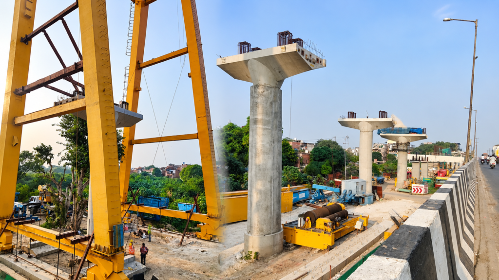 आगरा मेट्रो में सुल्तानगंज से वाटरवर्क्स तक यू-गर्डर लॉन्चर तकनीक से रखे जाएंगे। सीमित जगह में निर्माण तेज करने और यातायात बाधा घटाने की तैयारी।