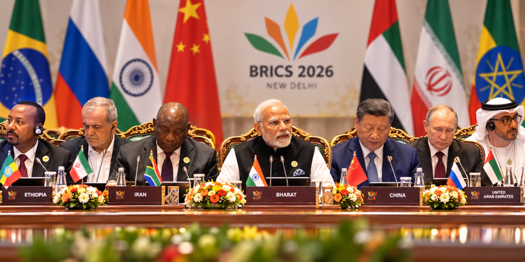 BRICS शिखर सम्मेलन में प्रधानमंत्री नरेंद्र मोदी का संबोधन