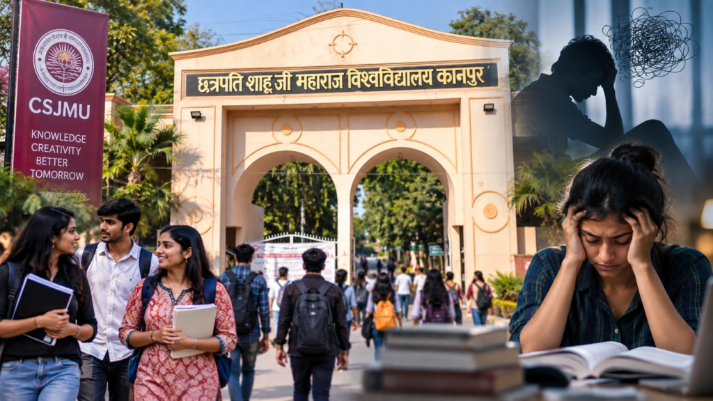 CSJMU में छात्रों के मानसिक स्वास्थ्य सर्वे में चिंता और अवसाद के संकेत