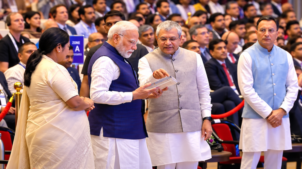 SEMICON India 2026 में सेमीकंडक्टर इकोसिस्टम पर प्रधानमंत्री नरेंद्र मोदी का संबोधन