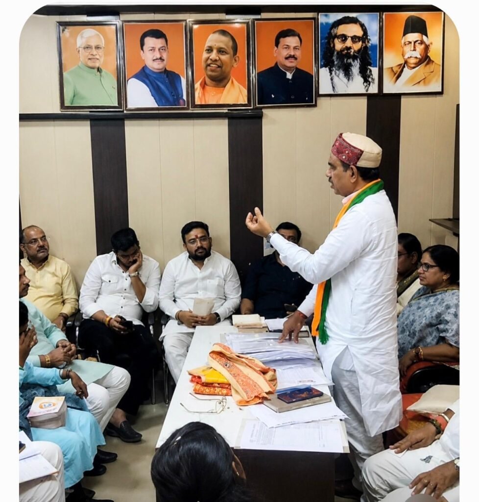 यूपी चुनाव से पहले भाजपा की बूथवार जातीय गणित और संगठन मजबूत करने की रणनीति