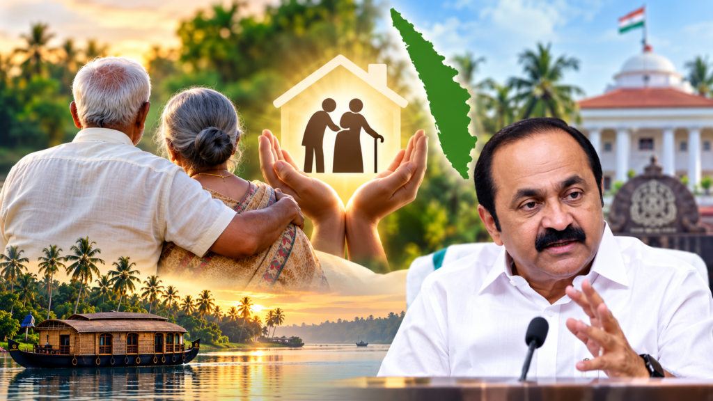 केरल CM वी.डी. सतीशन ने Elder Care Bill 2026 और वरिष्ठ नागरिक नीति की समीक्षा की