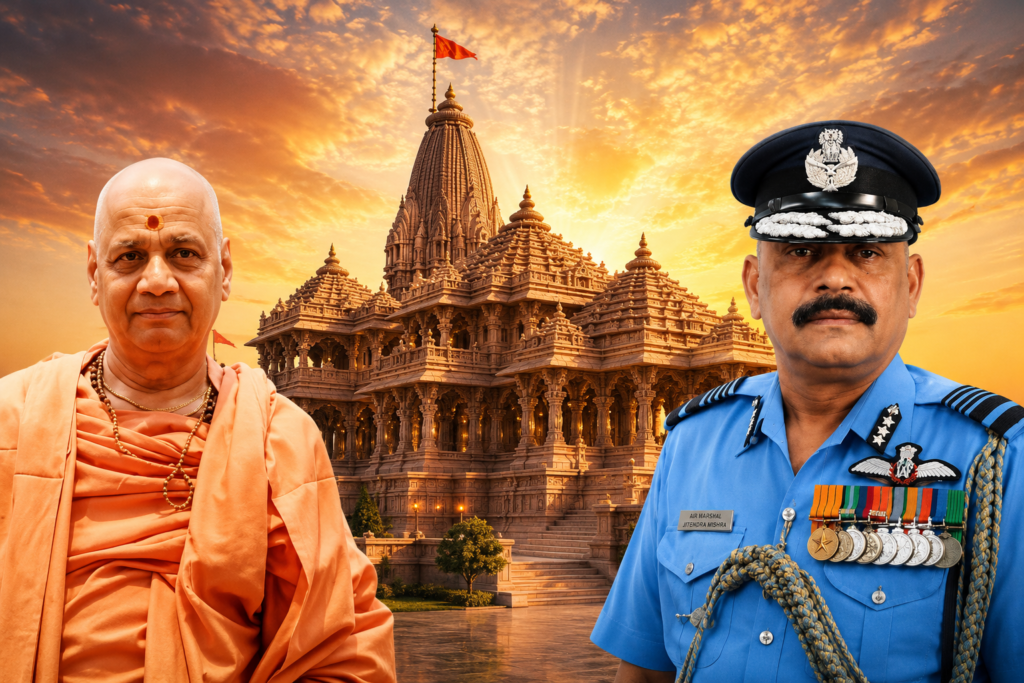 राम मंदिर ट्रस्ट के पहले CEO नियुक्त रिटायर्ड एयर मार्शल जितेंद्र मिश्रा