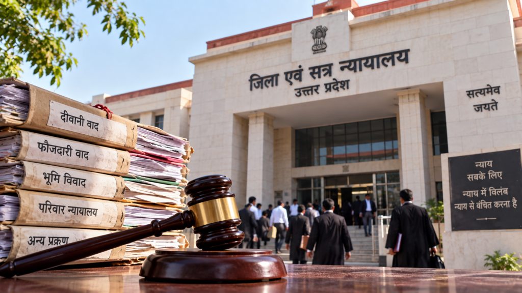 यूपी में 900 नए न्यायालयों को मंजूरी, 75 जिलों में अदालतों का विस्तार
