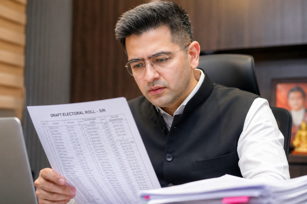 पंजाब SIR में राघव चड्ढा का नाम वोटर लिस्ट में ‘परमानेंट शिफ्टेड’ दर्ज