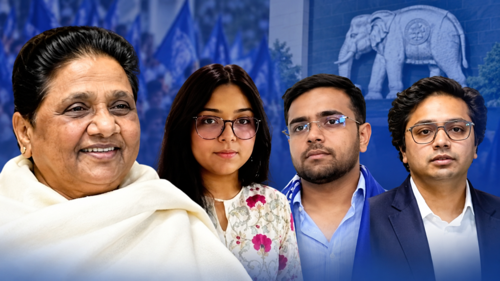 मायावती ने 20 सितंबर को फैसला बदलते हुए आकाश और दीपिका आनंद को पार्टी जिम्मेदारी से दूर रखने और ईशान आनंद को आगे बढ़ाने की बात कही।