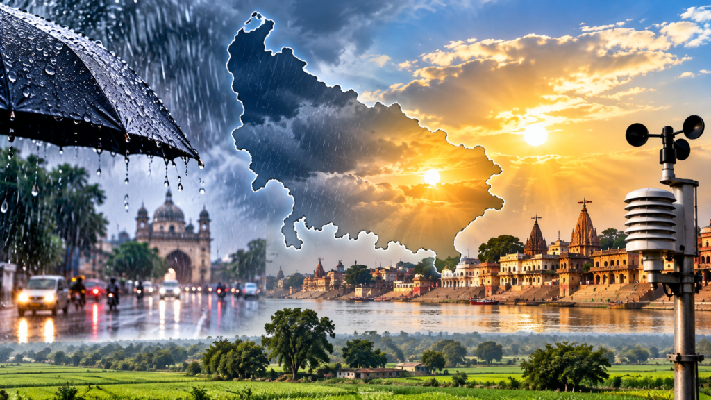 यूपी से मानसून की विदाई शुरू, 21 सितंबर तक बारिश कमजोर होगी। 23 सितंबर से पूर्वांचल में फिर बारिश और 25 सितंबर तक पश्चिमी यूपी में असर के आसार।