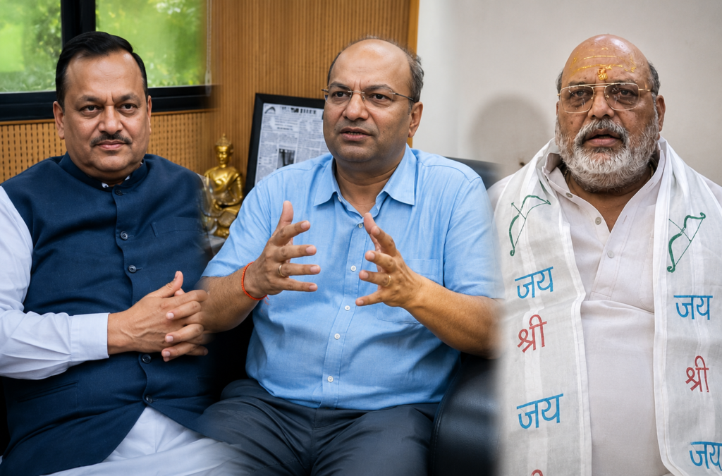 कानपुर भाजपा में रमेश अवस्थी और प्रकाश शर्मा के बीच बढ़ी राजनीतिक तल्खी