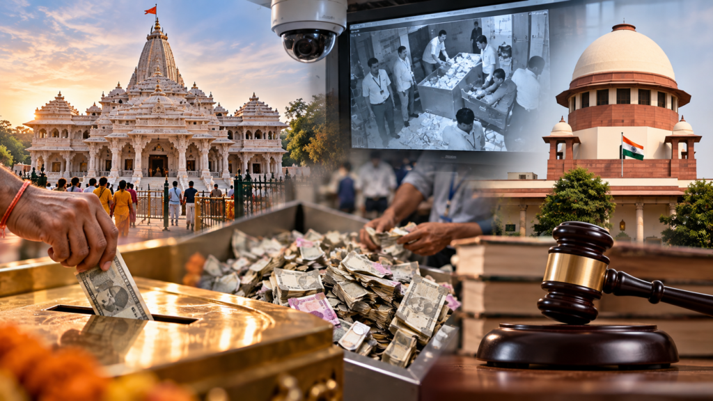अयोध्या राम मंदिर दान मामले में SIT को CCTV में नकदी हटाने या छिपाने की 105 कथित घटनाएं मिलीं। 173 बयान दर्ज हुए और 25 सितंबर तक चार्जशीट दाखिल होगी।