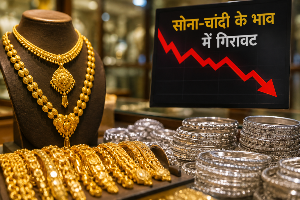 सितंबर में सोने और चांदी की कीमतों में बड़ी गिरावट
