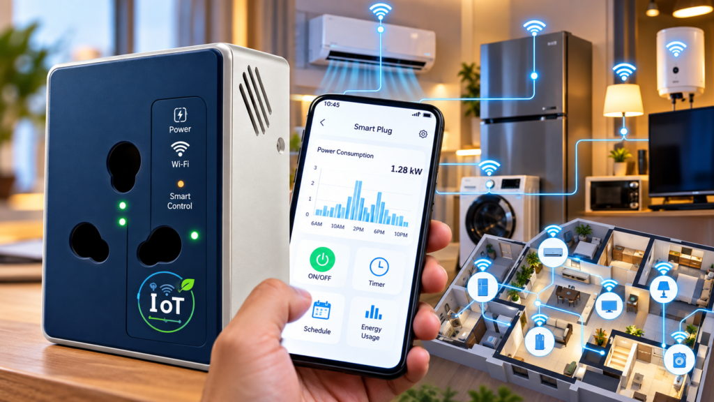 IIT कानपुर का IoT आधारित स्मार्ट पावर प्लग