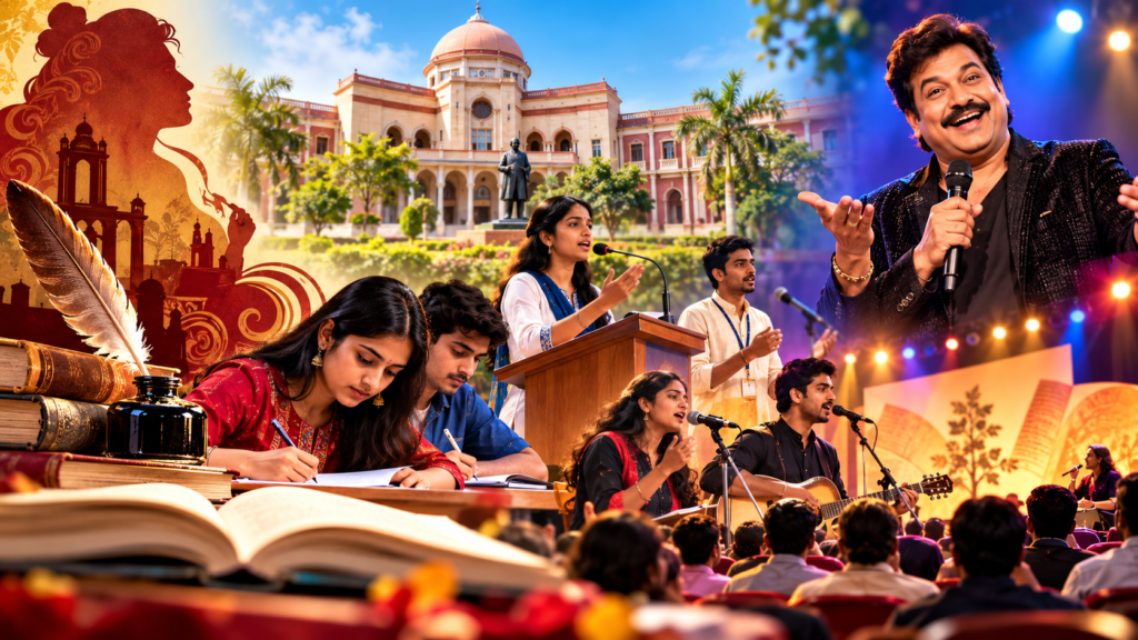 CSJMU में 28 से 30 सितंबर तक हिंदी भाषा उत्सव-2026 होगा। 150 से अधिक विद्यार्थी हिस्सा लेंगे और 33 शिक्षाविदों-साहित्य साधकों का सम्मान होगा।
