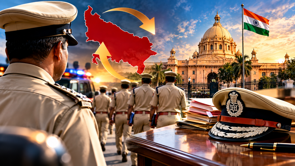 उत्तर प्रदेश में 20 IPS अधिकारियों के तबादले और 10 जिलों में नए पुलिस कप्तान