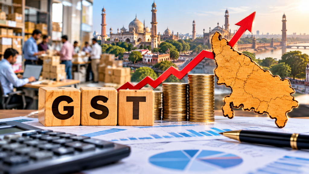नई GST दरों के बाद उत्तर प्रदेश में बढ़े GST पंजीयन का आंकड़ा