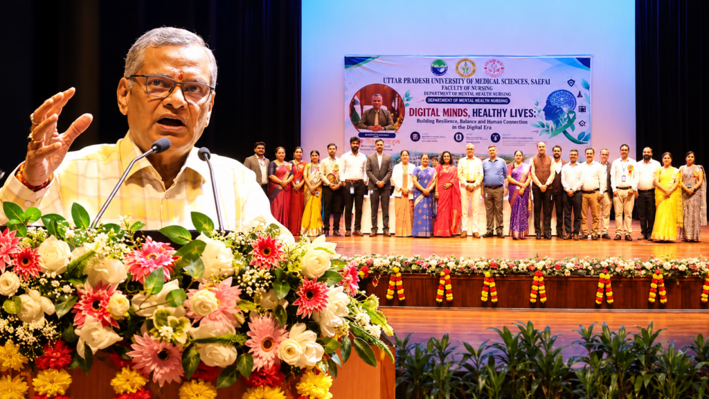 UPUMS Saifai national conference on digital lifestyle and mental health
