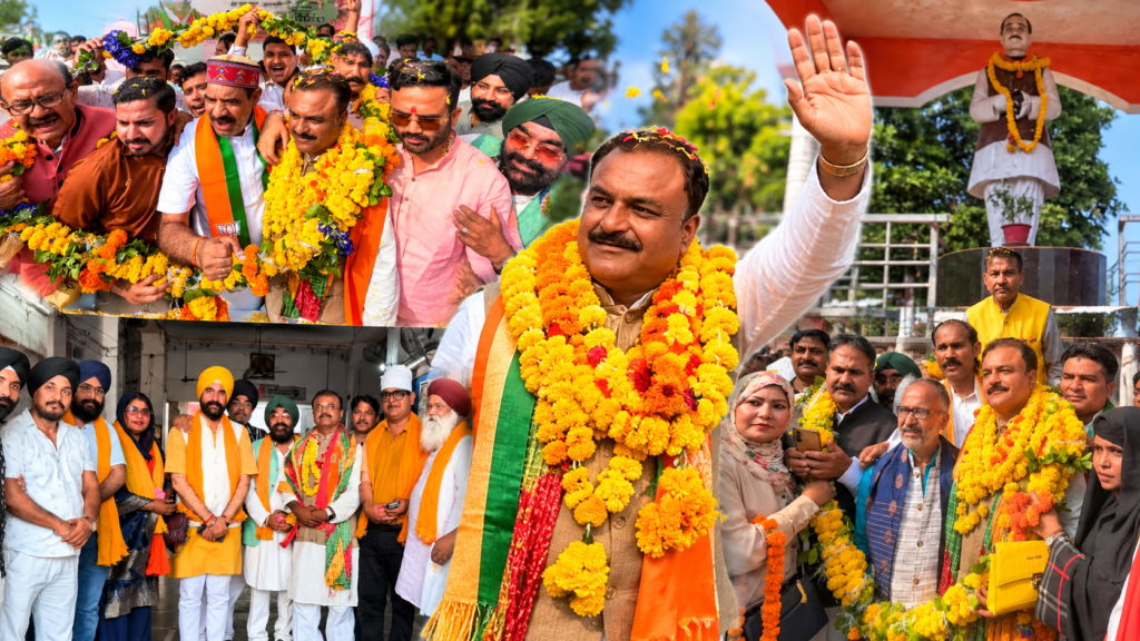 भाजपा अल्पसंख्यक मोर्चा के नवनियुक्त प्रदेश अध्यक्ष अनस उस्मानी का कानपुर में कार्यकर्ताओं ने स्वागत किया।