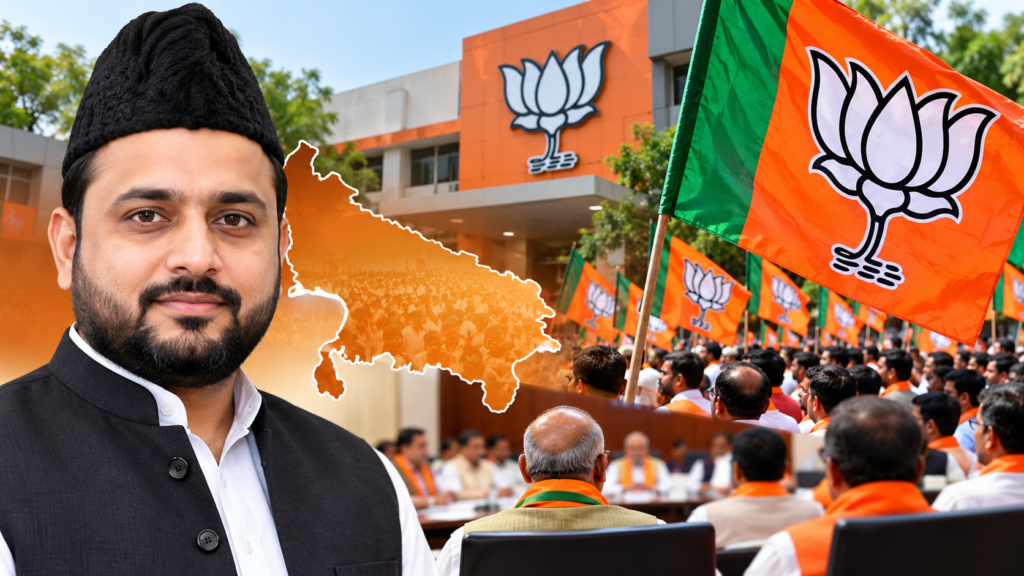BJP Uttar Pradesh announces new morcha teams with Anas Sajid Usmani appointed Minority Morcha president