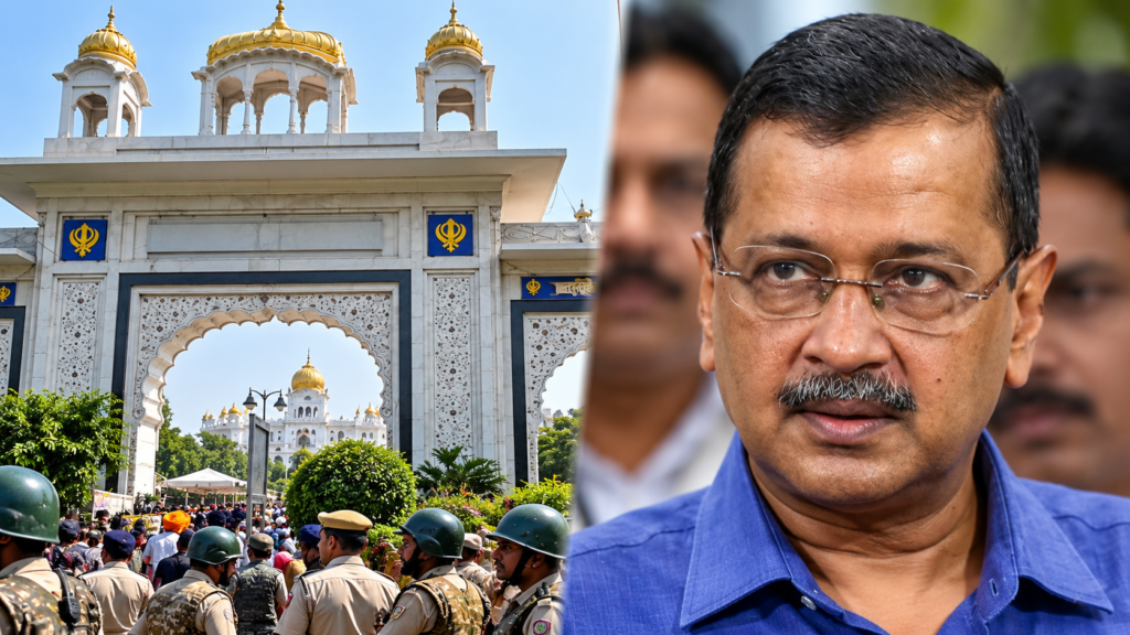 गुरुद्वारा बंगला साहिब विवाद में अरविंद केजरीवाल और आम आदमी पार्टी के नेताओं पर FIR से जुड़ी खबर