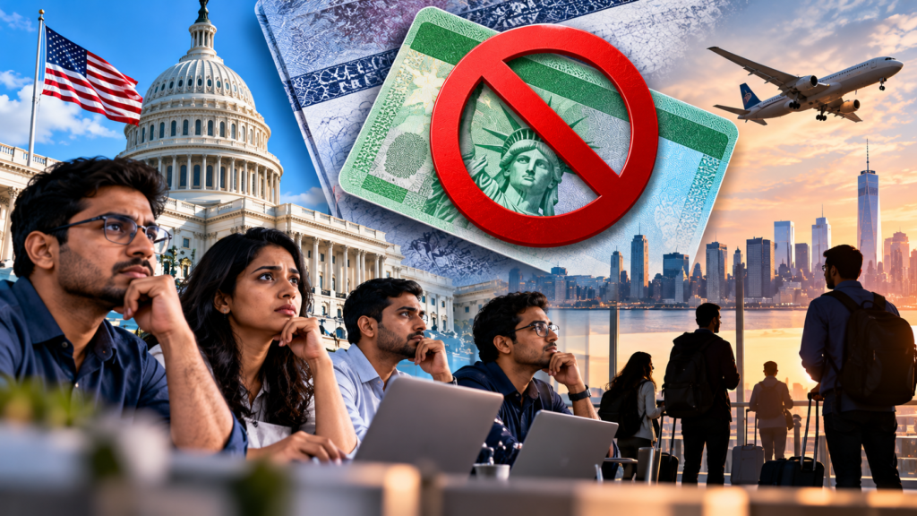 अमेरिका में टीसीएस, इन्फोसिस, विप्रो और एचसीएल समेत आठ कंपनियों की ग्रीन कार्ड प्रक्रिया पर रोक से प्रभावित भारतीय आईटी पेशेवर