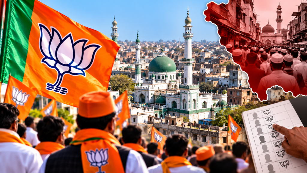 कानपुर की सीसामऊ, आर्यनगर और छावनी विधानसभा सीटों पर भाजपा के बूथ संगठन और चुनावी तैयारियों से जुड़ी समीक्षा