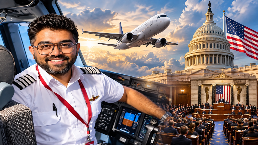 Flydubai Captain Smit Machar का साहस, अमेरिकी प्रतिनिधि सभा में प्रस्ताव