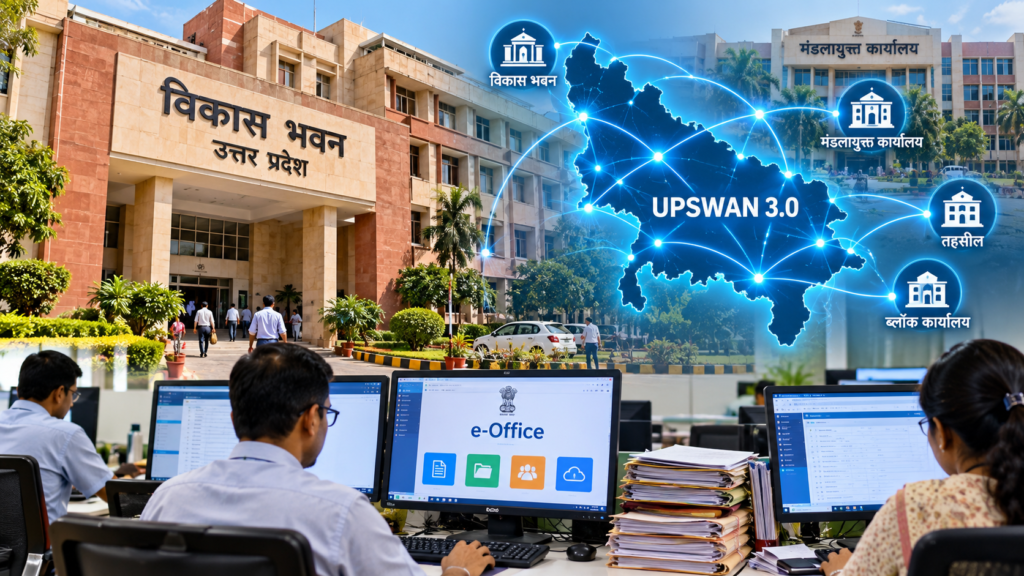 UPSWAN-3.0 के तहत यूपी के 75 विकास भवन हाईस्पीड नेटवर्क से जुड़ेंगे