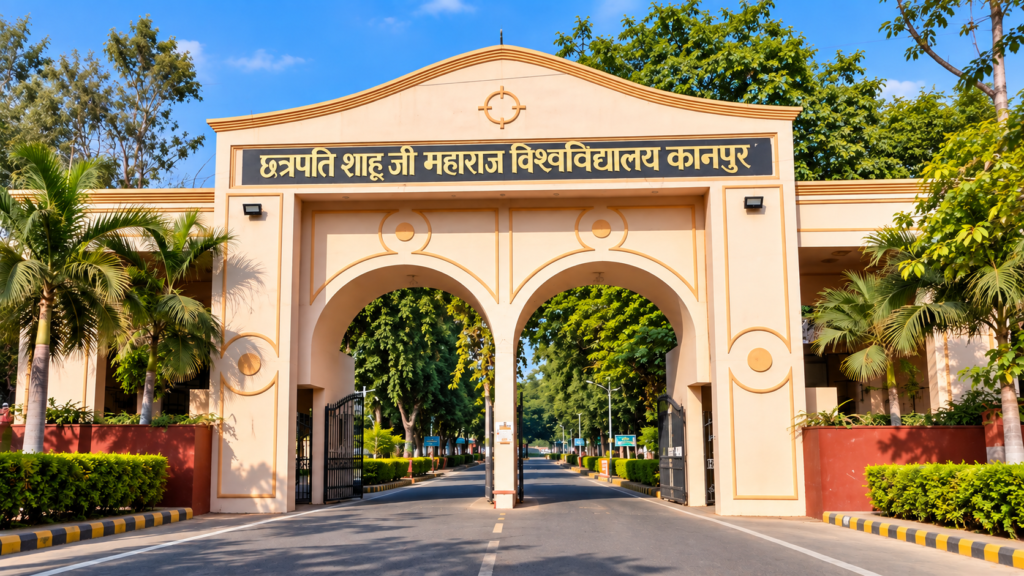 CSJMU students railway concession certificate for travel home during holidays