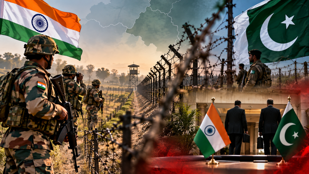 पंजाब सीमा पर BSF की सुरक्षा और भारत-पाकिस्तान सीमा तनाव